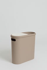 10 Litre Modern Tasarım Çöp Kovası – Banyo, Ofis, Mutfak İçin Hijyenik & Pratik Atık Kutusu, Gri