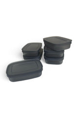Saklama Kabı, Antrasit, 6'lı Set, 600 ml