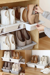 3 Bölmeli Ayakkabı Düzenleyici, Siyah