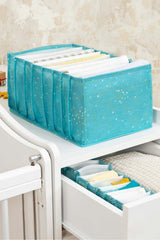 Baby Akordiyon Organizer Çekmece Düzenleyici Large, Mavi