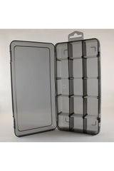 15 Bölmeli Takı, Aksesuar, Küpe Saklama Organizeri 20 x 10 cm Antrasit