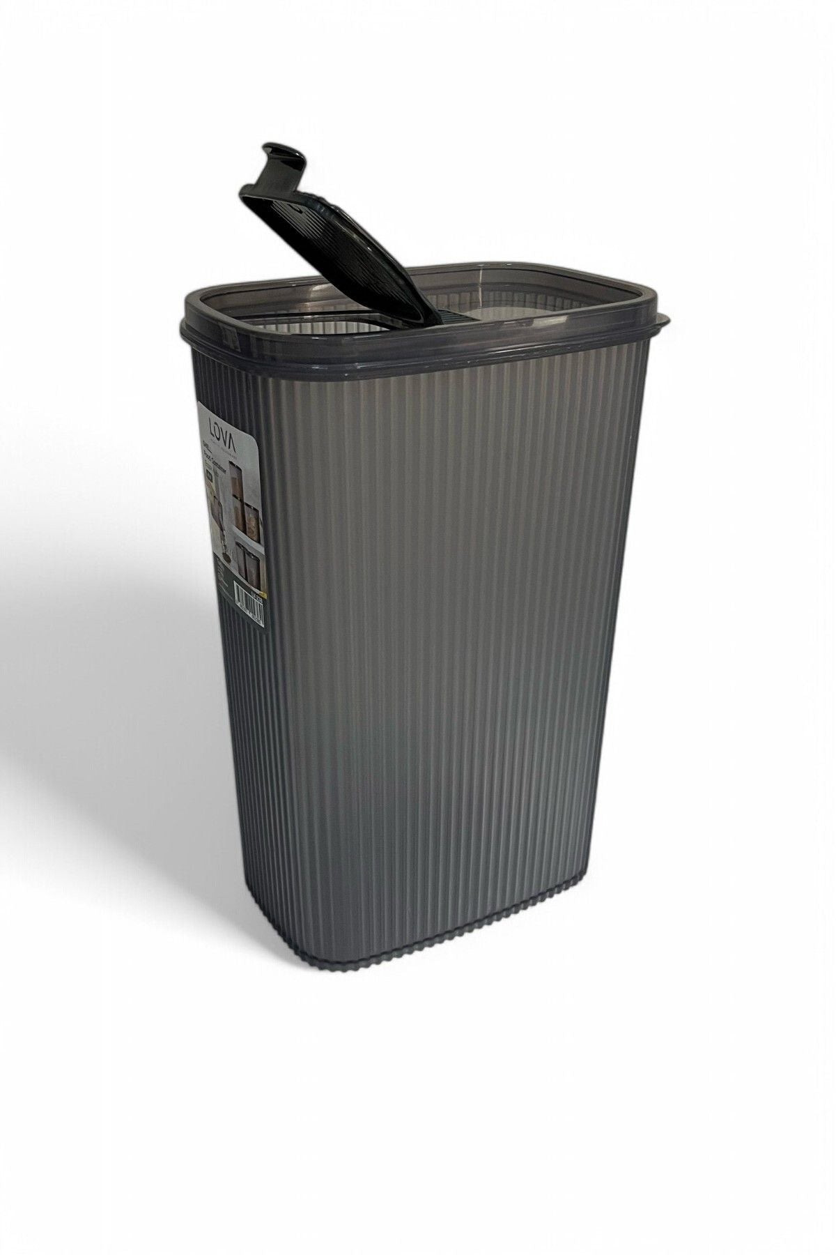 Erzak Kabı 4 lt - Antrasit, Büyük Boy Saklama Kabı