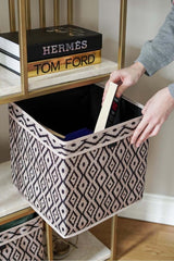 Bohe Raf Düzenleyici, Organizer Çok Amaçlı Kutusu, 30 x 30 x 30 cm, 27 Litre