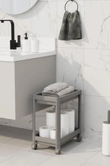 Omaş Tezgah Altı Tekerlekli Raf Ünitesi, Antrasit