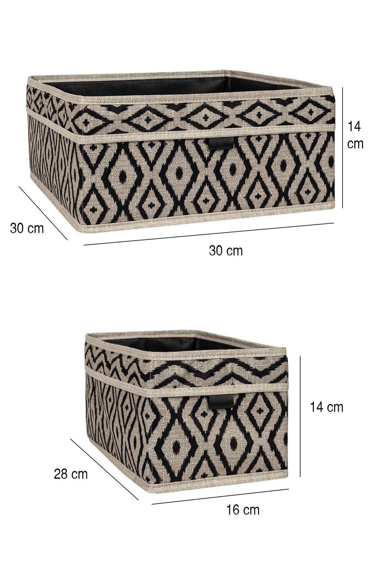 Bohe 2'li Çekmece ve Raf Düzenleyici Sepet, 2'li Set