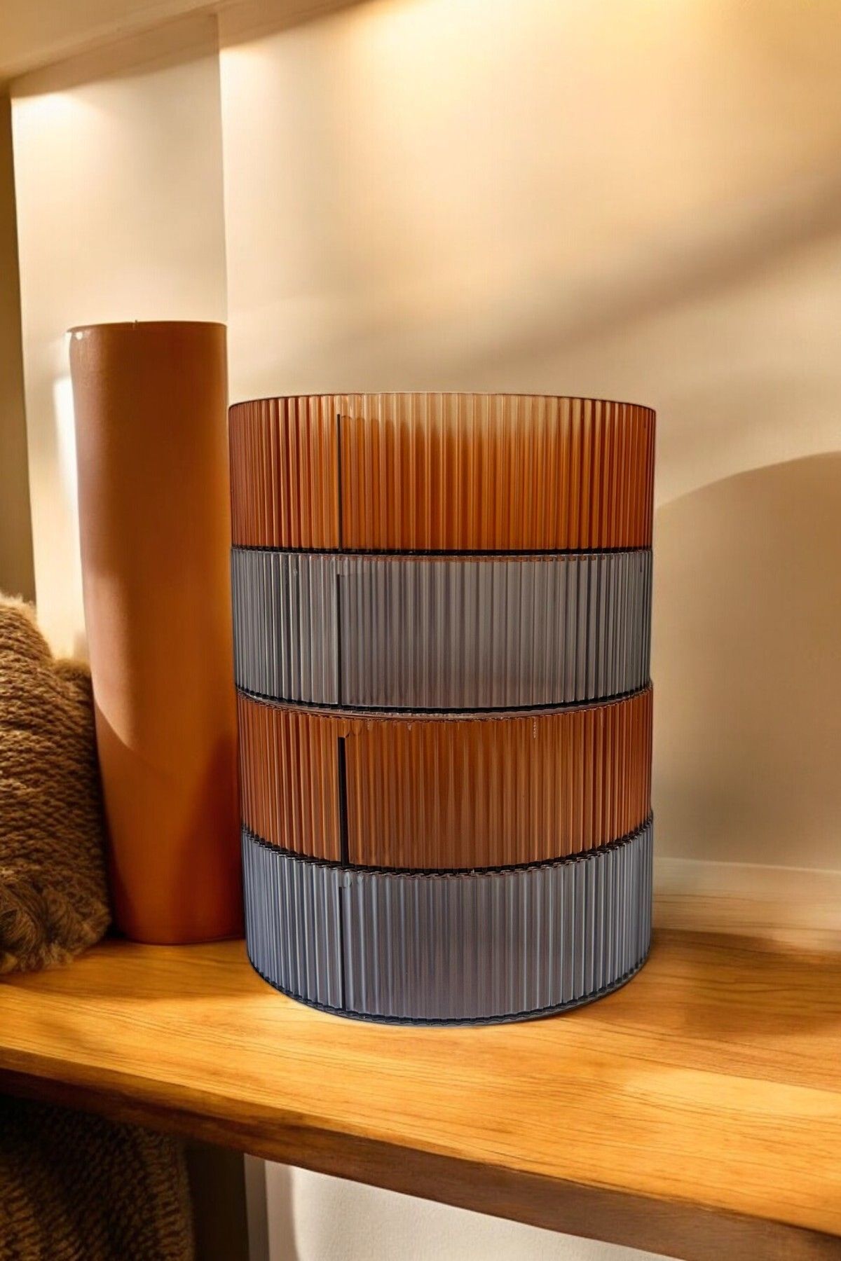 Kat Kat Üç Bölmeli Organizer, 4'lü Set