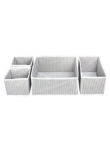 4'lü Kumaş Çekmece Düzenleyici Seti