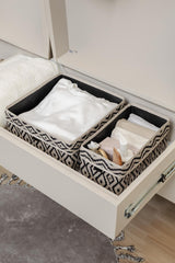 Bohe 2'li Çekmece ve Raf Düzenleyici Sepet, 2'li Set