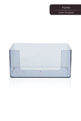 Kat Kat Şeffaf Organizer Plastik Düzenleyici, 24,5 x 14,5 cm Füme