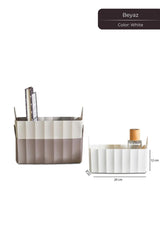 Düzenleyici Organizer Sepet, 20 x 12 x 8 cm, Beyaz