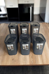 Shell Erzak Kabı 2500 ml x 3, Shell Erzak Kabı 4000 ml x 3, Antrasit 6'lı Set