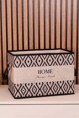 Bohe Kulplu Düzenleyici, Çok Amaçlı Saklama Kutusu, 22 x 34 x 24 cm, 18 Litre