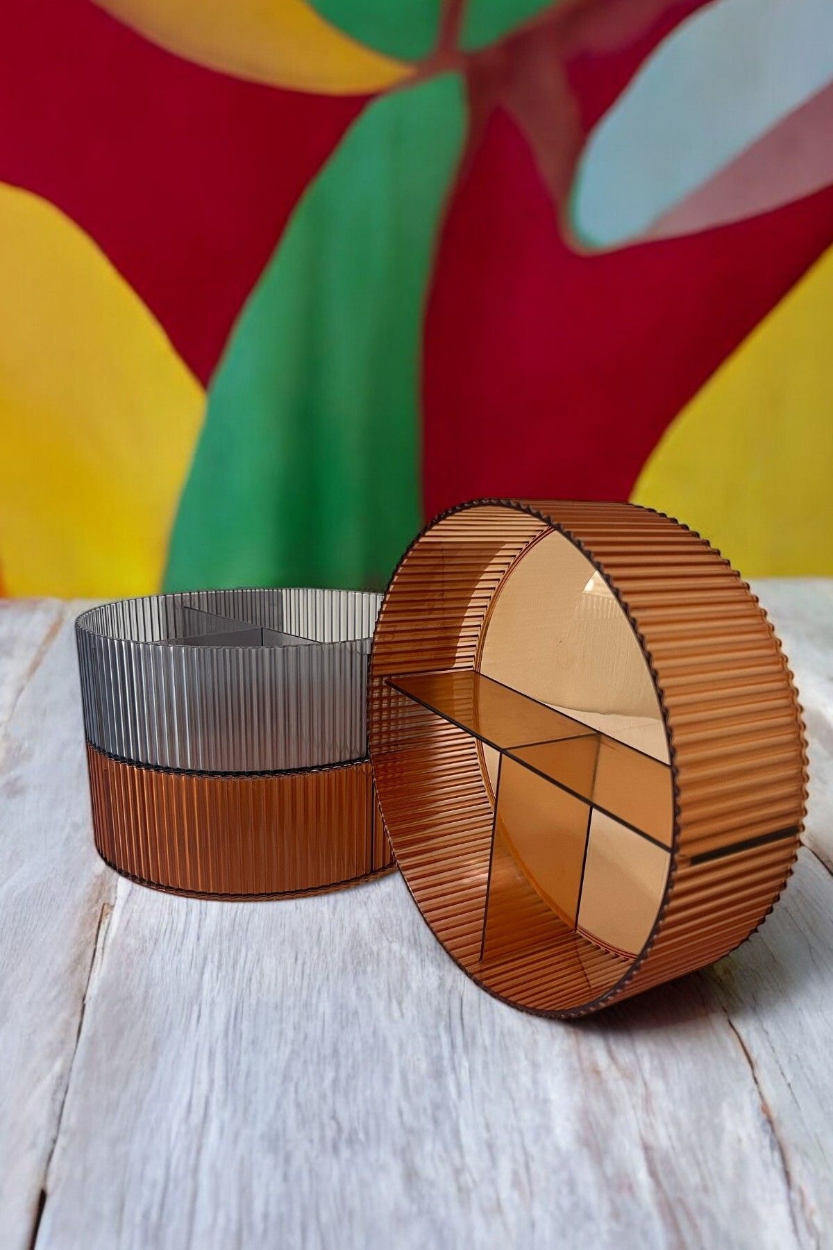 Kat Kat Üç Bölmeli Organizer, 3'lü Set