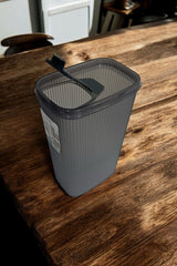 Erzak Kabı 4 lt - Antrasit, Büyük Boy Saklama Kabı