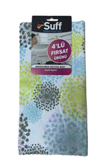 Suff Çiçek Sepeti Mikrofiber Mutfak Bezi 4'lü 32 x 32 cm