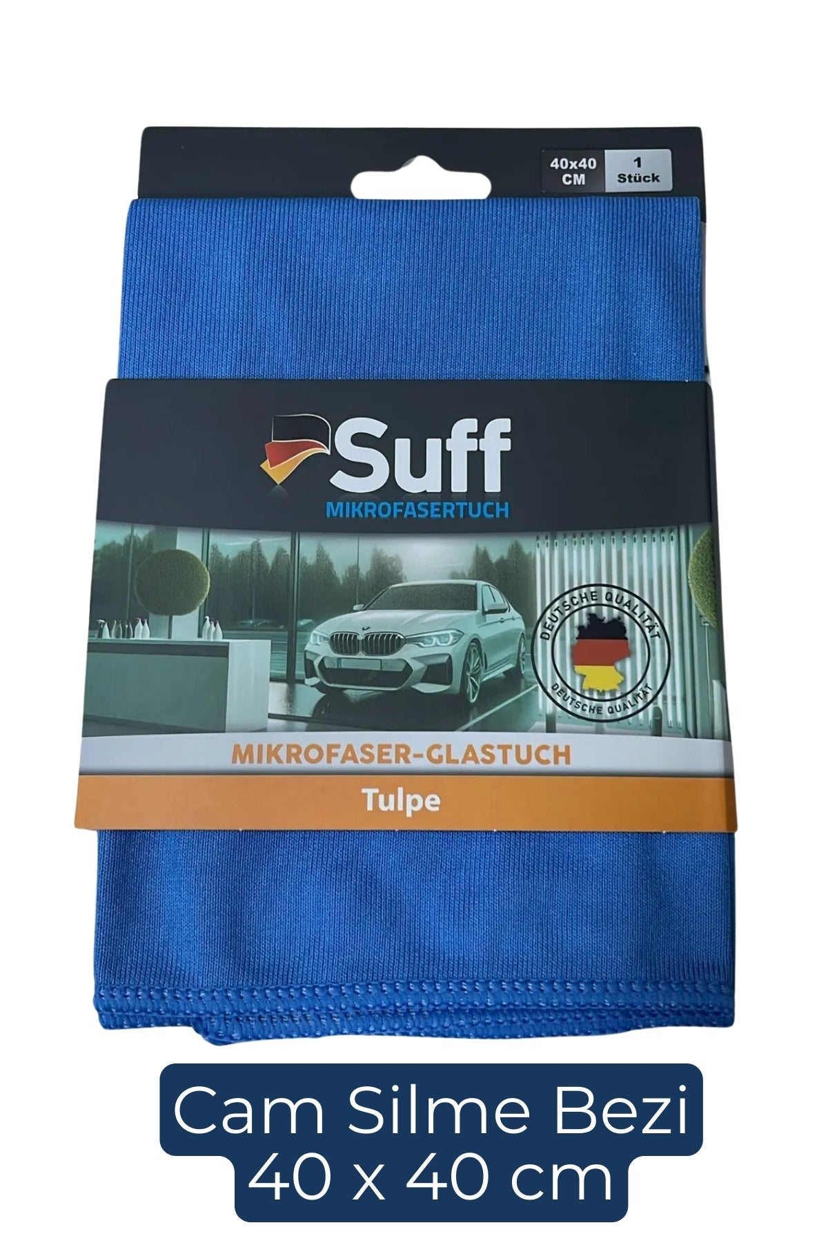 Suff 4'lü Araç Temizlik Bez Seti, Cam Bezi, Koltuk Bezi, Torpido Bezi, Araba Kurulama Bezi