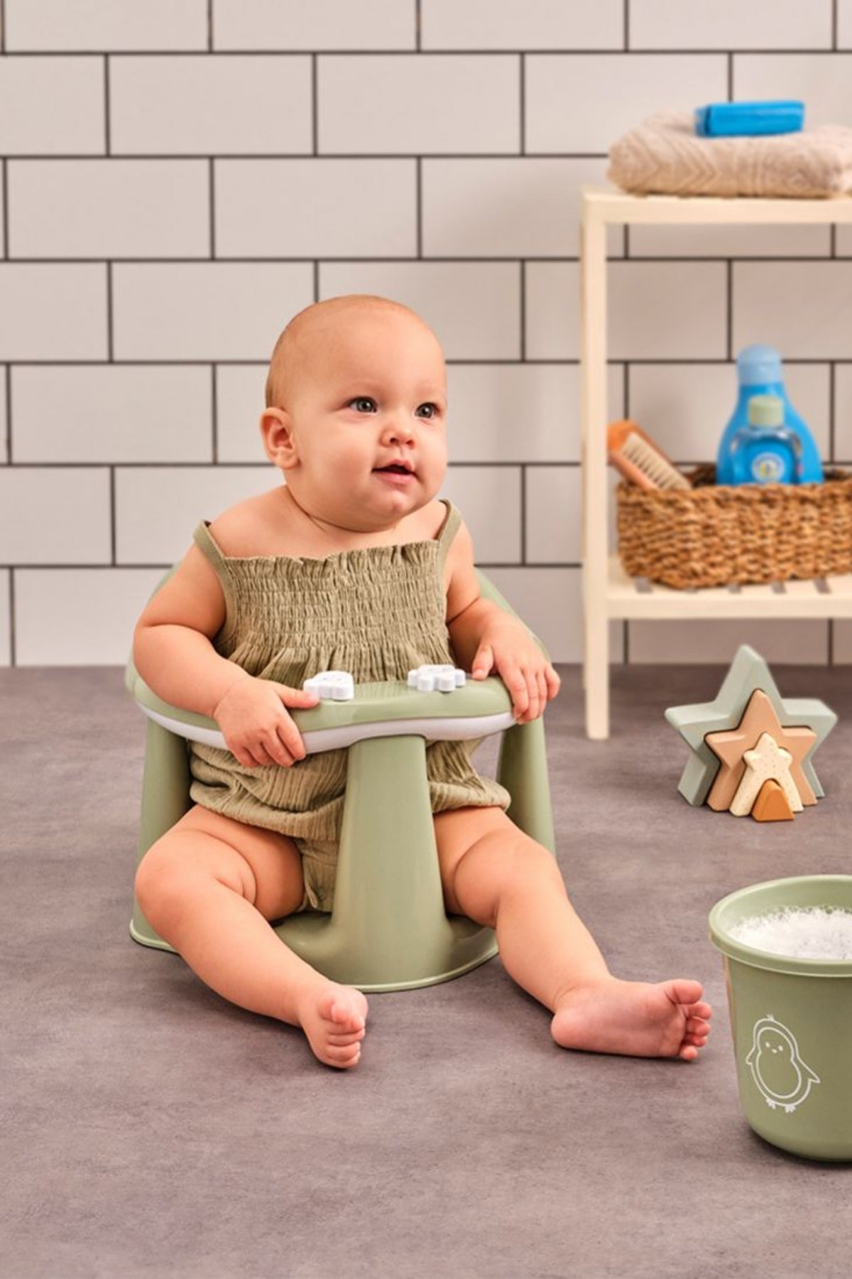 Dünya Bebek Oturağı, Mavi