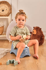 Dünya Bebek Lazımlık Niche Baby Comfort, Mavi