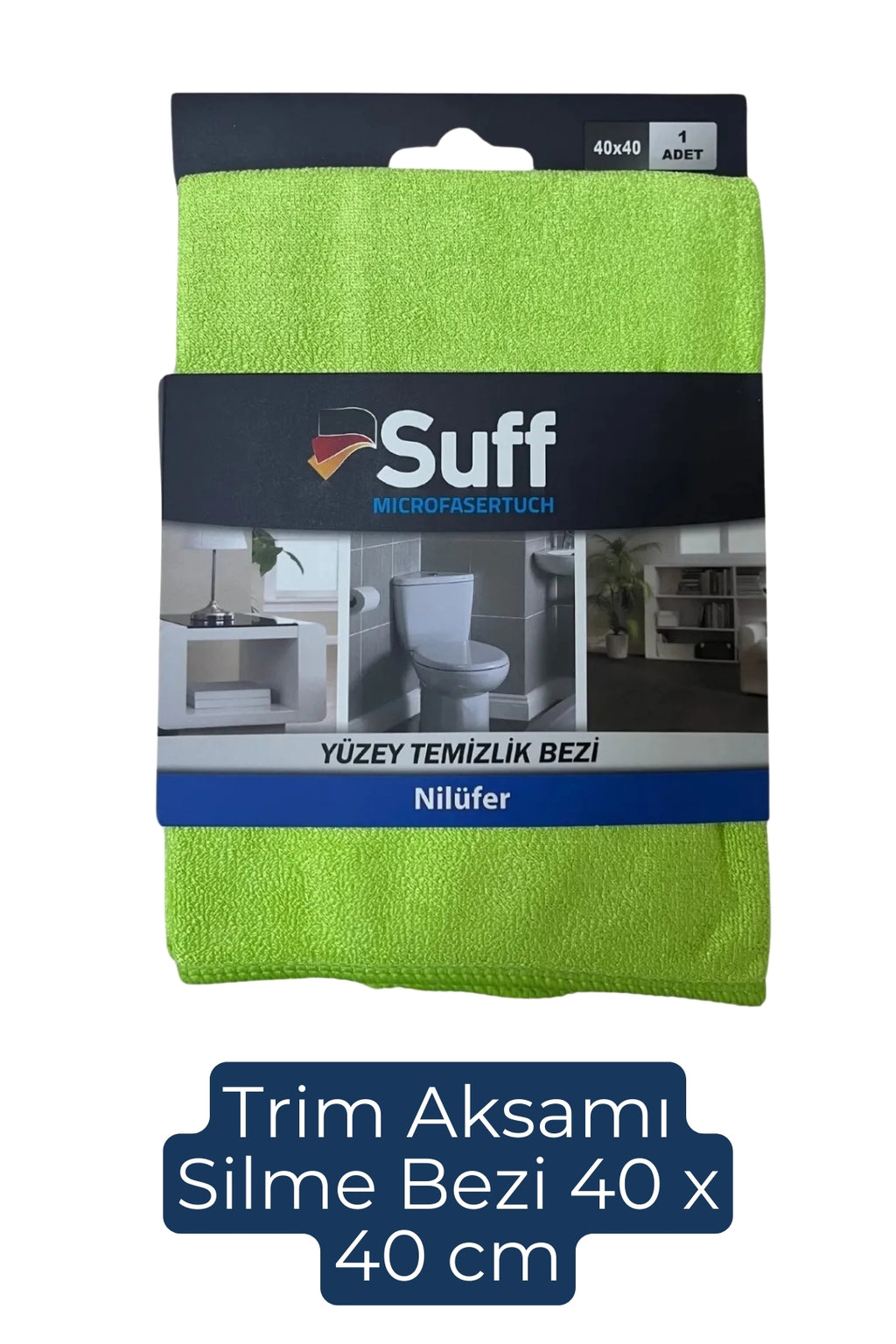 Suff 4'lü Araç Temizlik Bez Seti, Cam Bezi, Koltuk Bezi, Torpido Bezi, Araba Kurulama Bezi