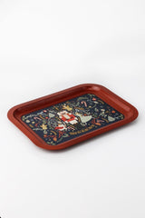 Fairytale Desenli Metal Klasik Tepsi, 23,3 x 30,7 cm