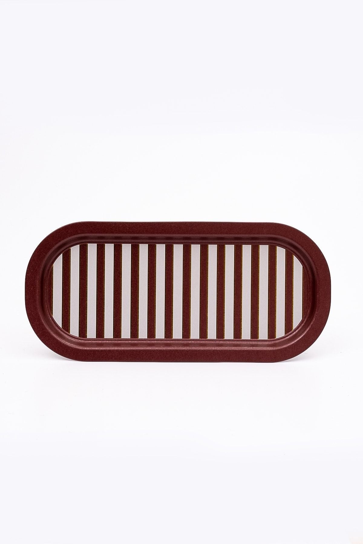 Festival Desenli Baton Metal Tepsi, 16 x 35 cm