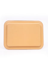 Flora Desenli Grande Metal Tepsi, 31 x 43 cm