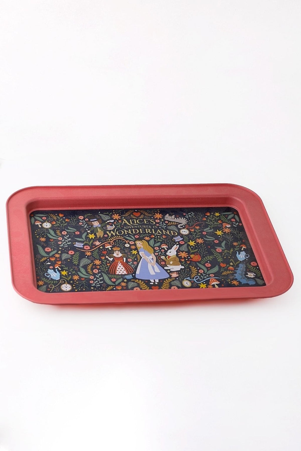 Fairytale Desenli Grande Metal Tepsi, 31 x 43 cm