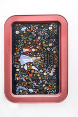 Fairytale Desenli Grande Metal Tepsi, 31 x 43 cm