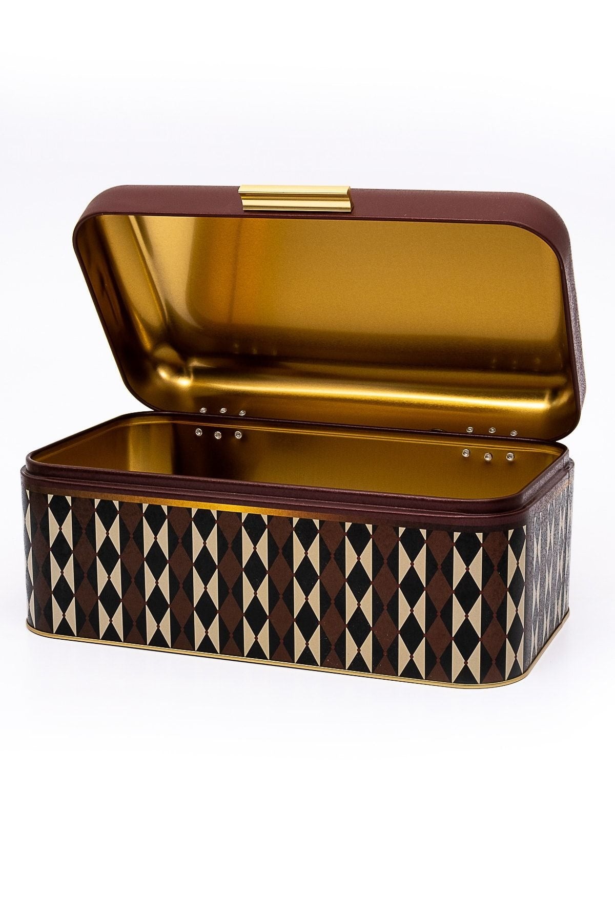 Festival Desenli Metal Ekmek Kutusu, Ekmek Sepeti, Ekmeklik, 9 lt