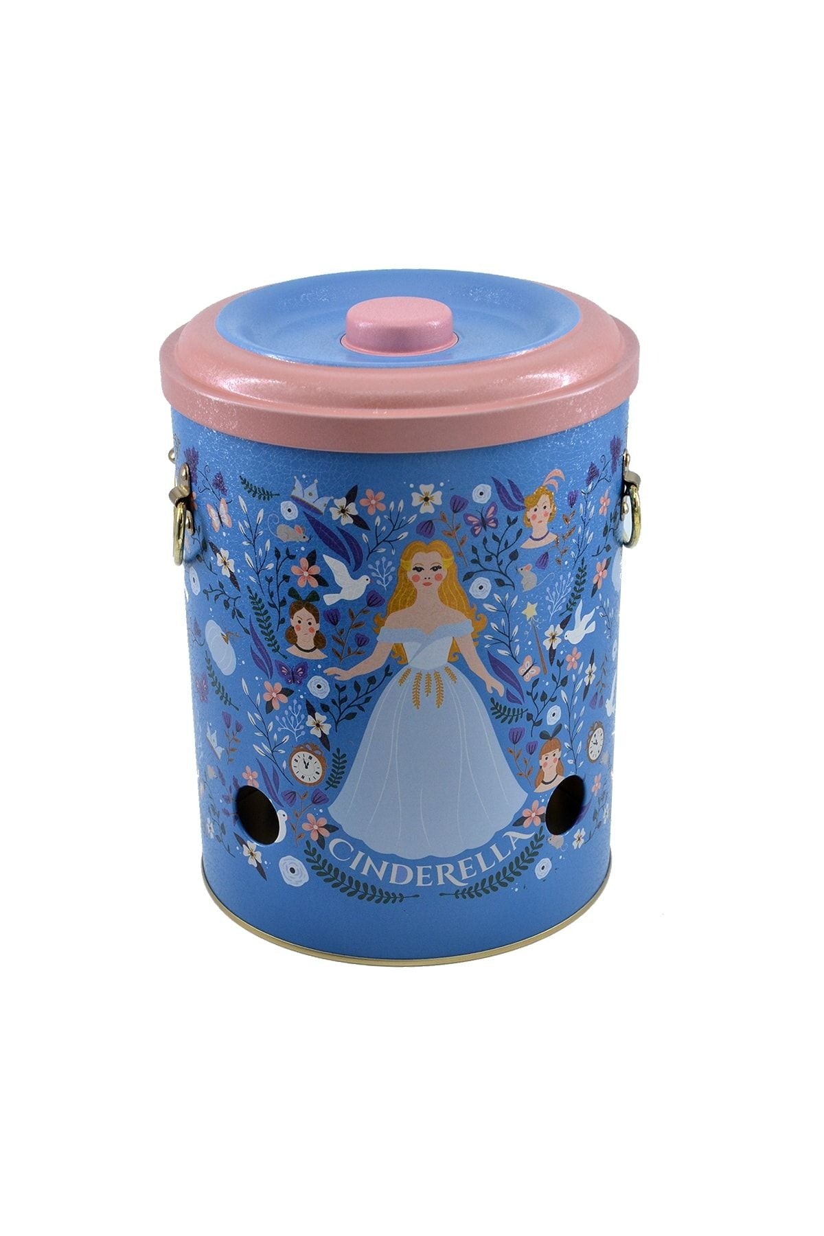 Fairytale Desenli Metal Soğanlık, 17,5 x 22,5 cm, 5 lt