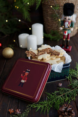 Kurşun Asker Desenli 2'li Metal Saklama Kabı Seti, 1,9 lt + 1,1 lt