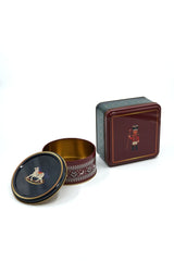 Kurşun Asker Desenli 2'li Metal Saklama Kabı Seti, 1,9 lt + 1,1 lt