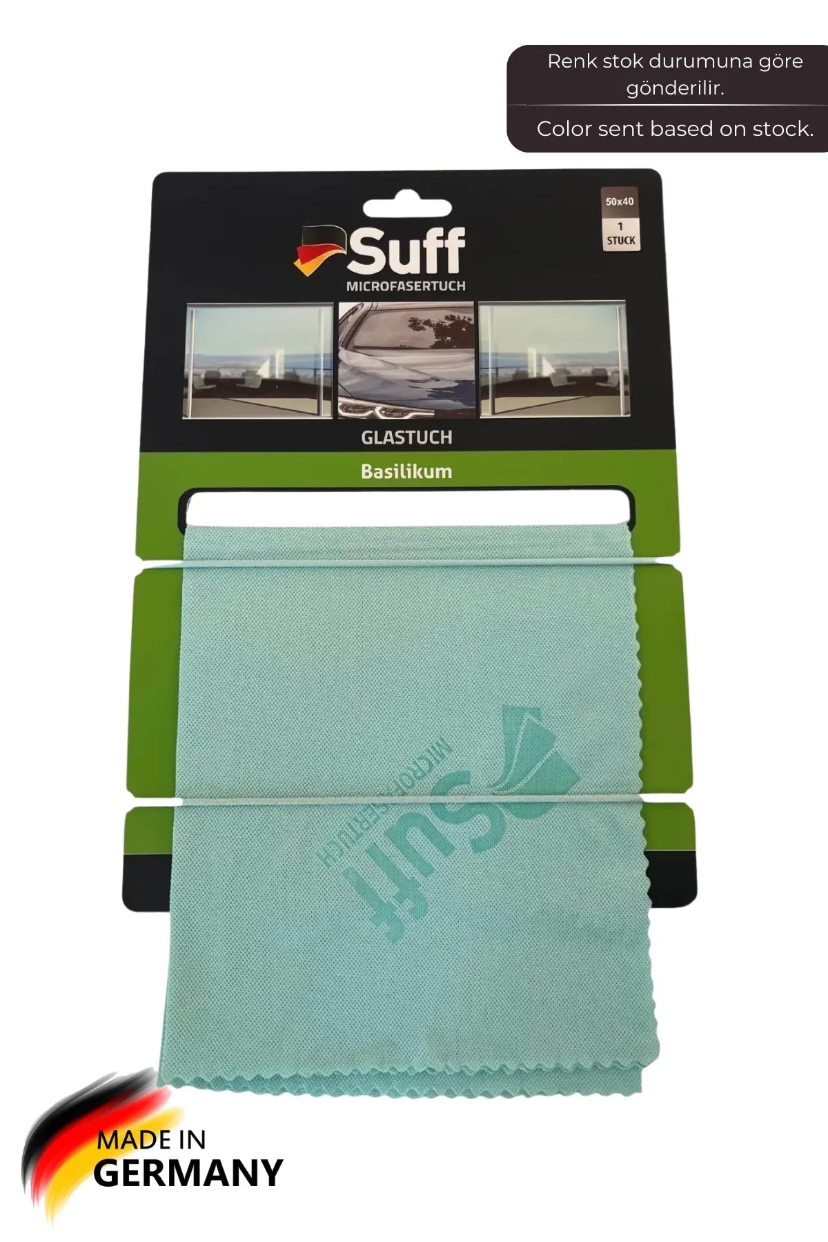 Suff Reyhan Basilikum Mikrofiber Cam Bezi 50 X 40 Cm