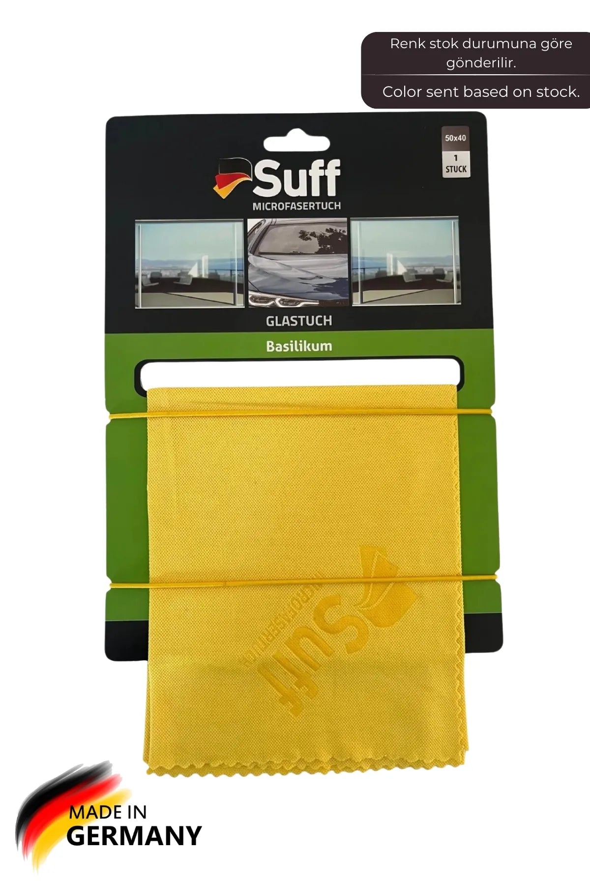 Suff Reyhan Basilikum Mikrofiber Cam Bezi 50 X 40 Cm