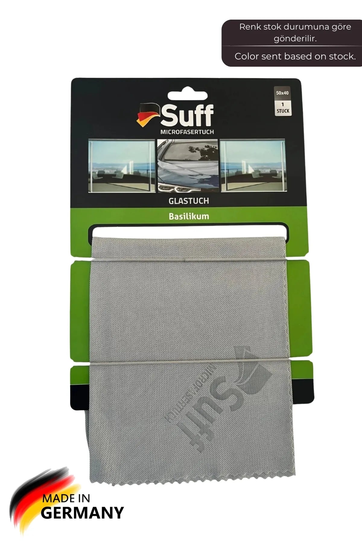 Suff Reyhan Basilikum Mikrofiber Cam Bezi 50 X 40 Cm