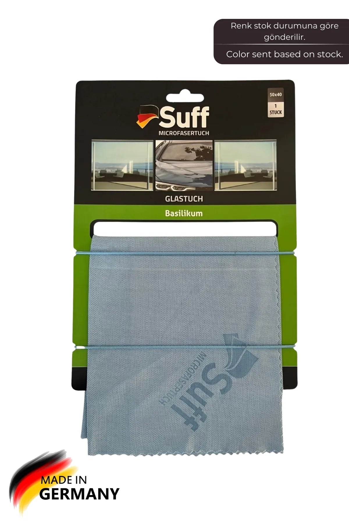 Suff Reyhan Basilikum Mikrofiber Cam Bezi 50 X 40 Cm