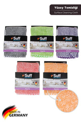 Suff Manolya Mikrofiber Yüzey Temizlik Bezi, 40 x 40 cm