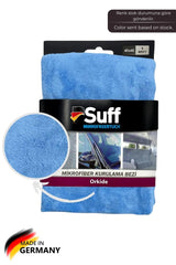 Suff Orkide Mikrofiber Araba Kurulama Bezi, Pasta Cila Bezi, Oto Bezi 40 x 40 cm