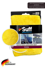 Suff Orkide Mikrofiber Araba Kurulama Bezi, Pasta Cila Bezi, Oto Bezi 40 x 40 cm