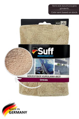 Suff Orkide Mikrofiber Araba Kurulama Bezi, Pasta Cila Bezi, Oto Bezi 40 x 40 cm