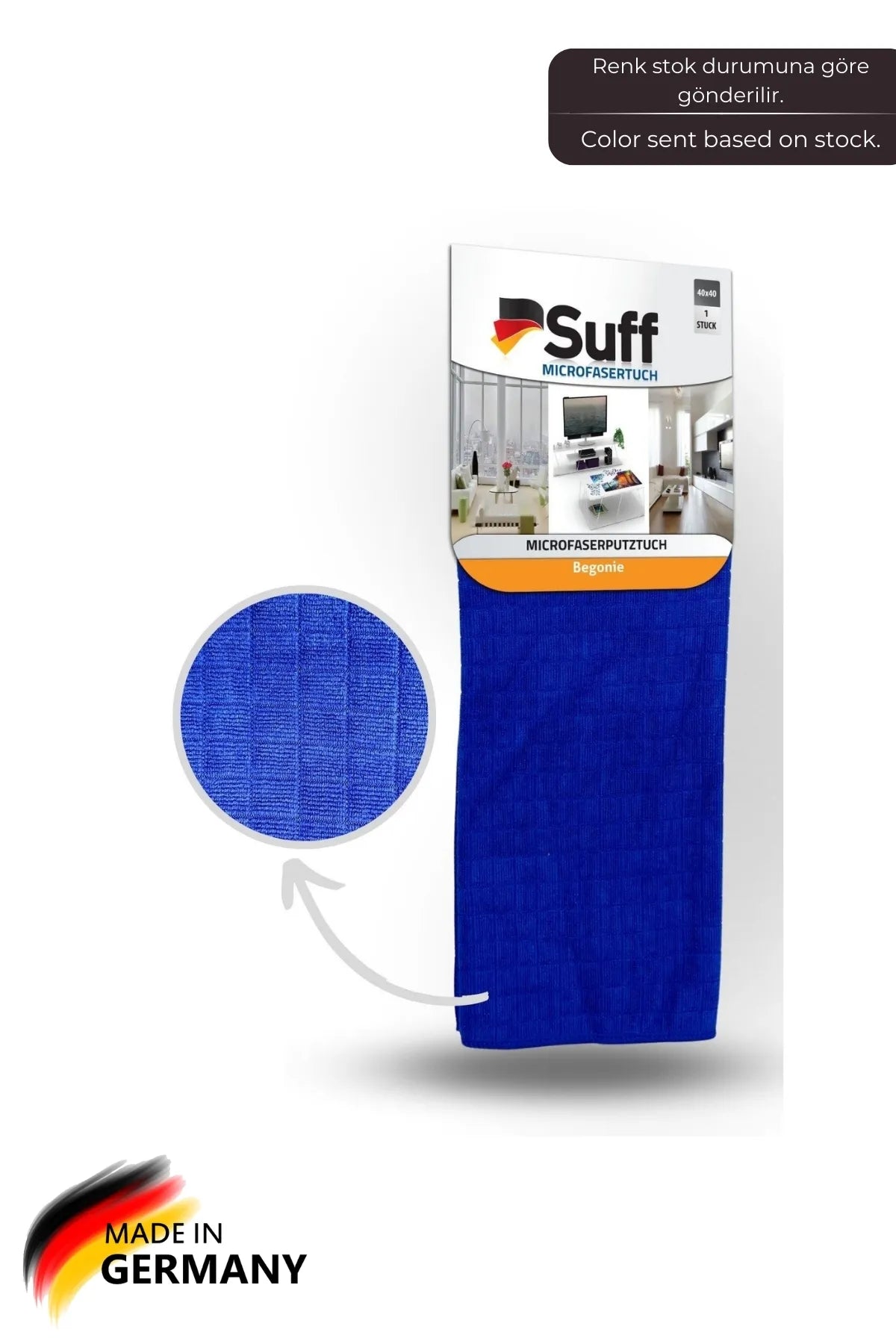 Suff Begonya Mikrofiber Genel Temizlik Bezi 70 x 50 cm