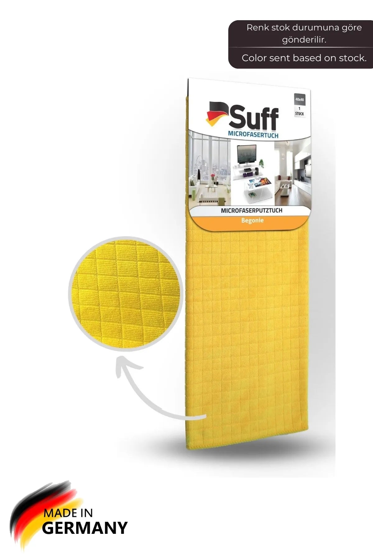 Suff Begonya Mikrofiber Genel Temizlik Bezi 70 x 50 cm