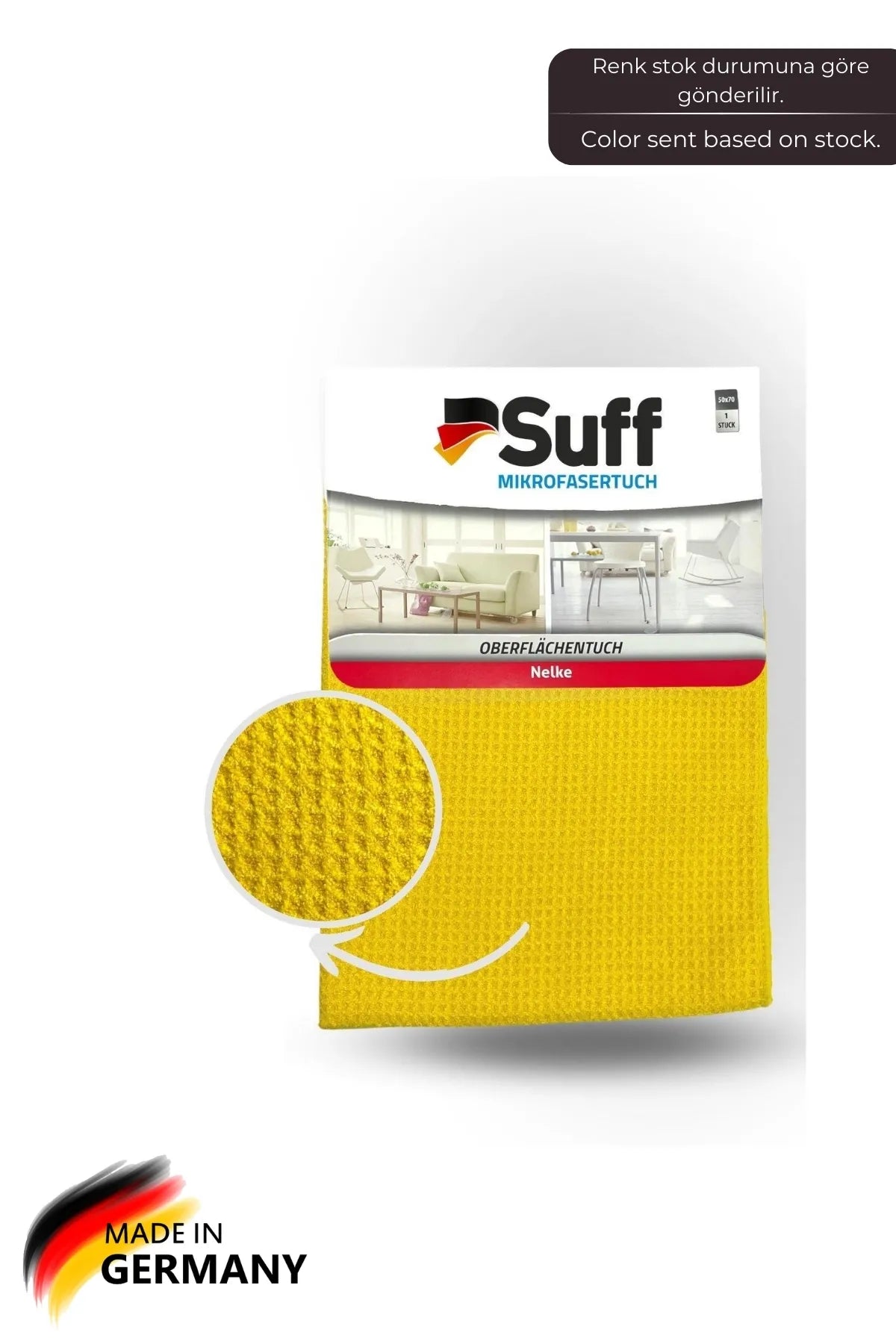 Suff Karanfil Genel Temizlik Bezi 70 x 50 cm