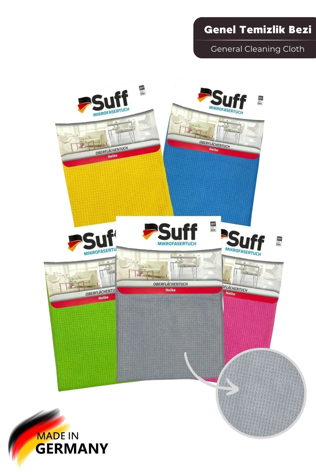 Suff Karanfil Genel Temizlik Bezi 70 x 50 cm