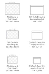 6'sı 1 Arada Mavi Bebek Seyahat Çantası