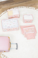 6'sı 1 Arada Pembe Bebek Seyahat Çantası