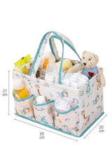 Bebek Bakım Çantası, Mavi, 30 x 20 x 21 cm