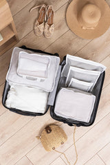 6 Parça Bavul Organizer, Valiz Organizer, Valiz Düzenleyici