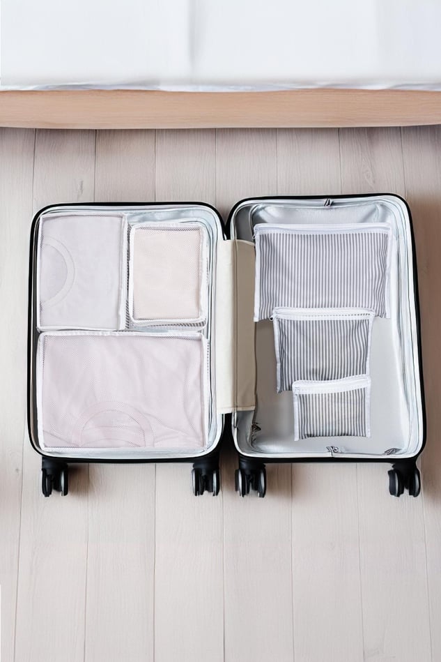 6 Parça Bavul Organizer, Valiz Organizer, Valiz Düzenleyici