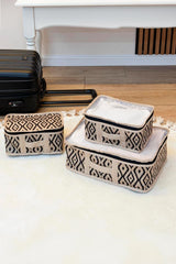 Bohe 3'lü Bavul İçi Seyahat Çantası